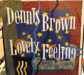 12inch Record DENNIS BROWN - Lovely Feeling BMD026 Blue Trac Recor 1986 UK Reggae, Ska & Dub Used