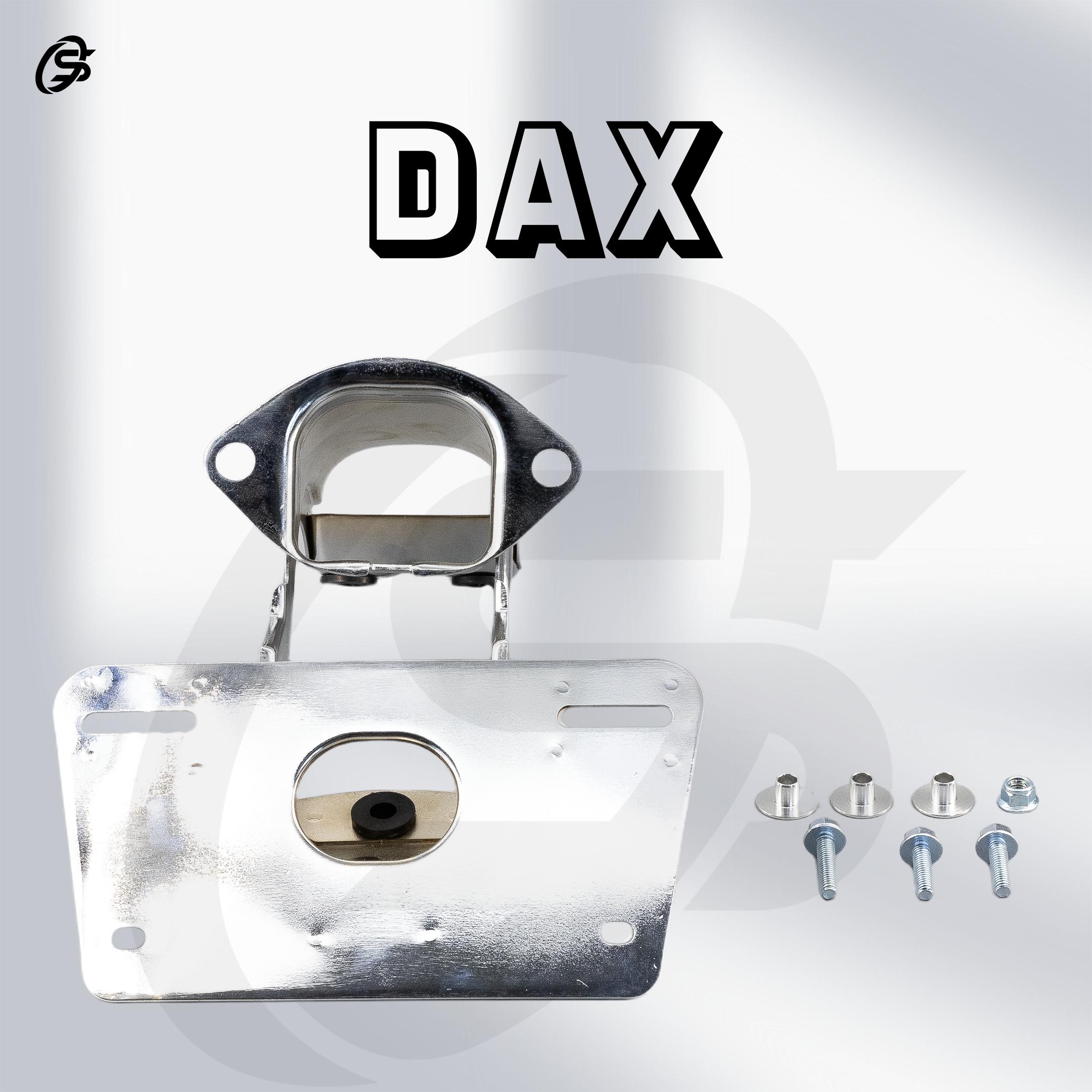Rear Light Bracket CT70 Taillight Holder ST70 Silver License Plate Bracket DAX CT70 ST70 Parts серебряный