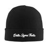 Delta Sigma Theta Schwesternschaft Warme Strickmütze Winter Strickmütze Mütze Beanie Hip Hop Caps für Unisex