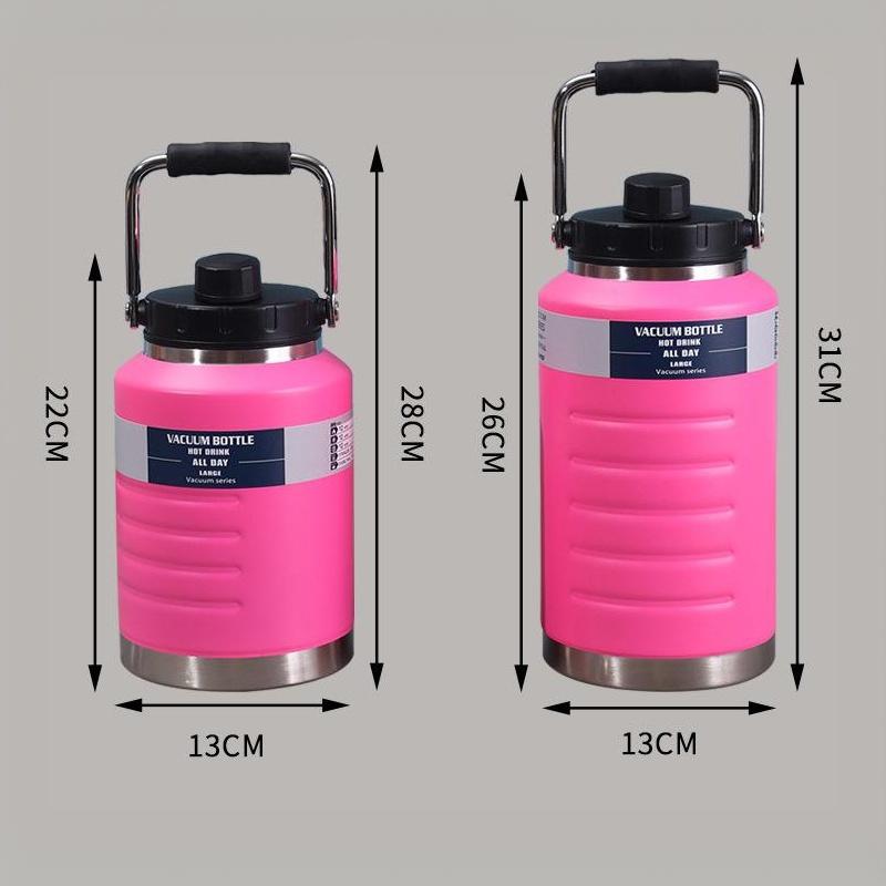 Large Capacity Insulated Water Bottle 316 Food Grade Stainless Steel Thermal Mug for Outdoor Running Cycling Sports
