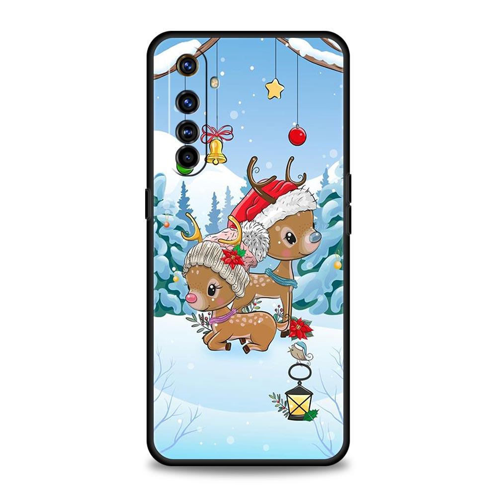 

Чехол для телефона «С Рождеством» для OPPO Realme 9 8 7 6 GT2 Pro Plus 5G Чехол Realme C25 C21 C11 C3 8i 9i Мягкий силиконовый Coque Funda Realme 9 5G