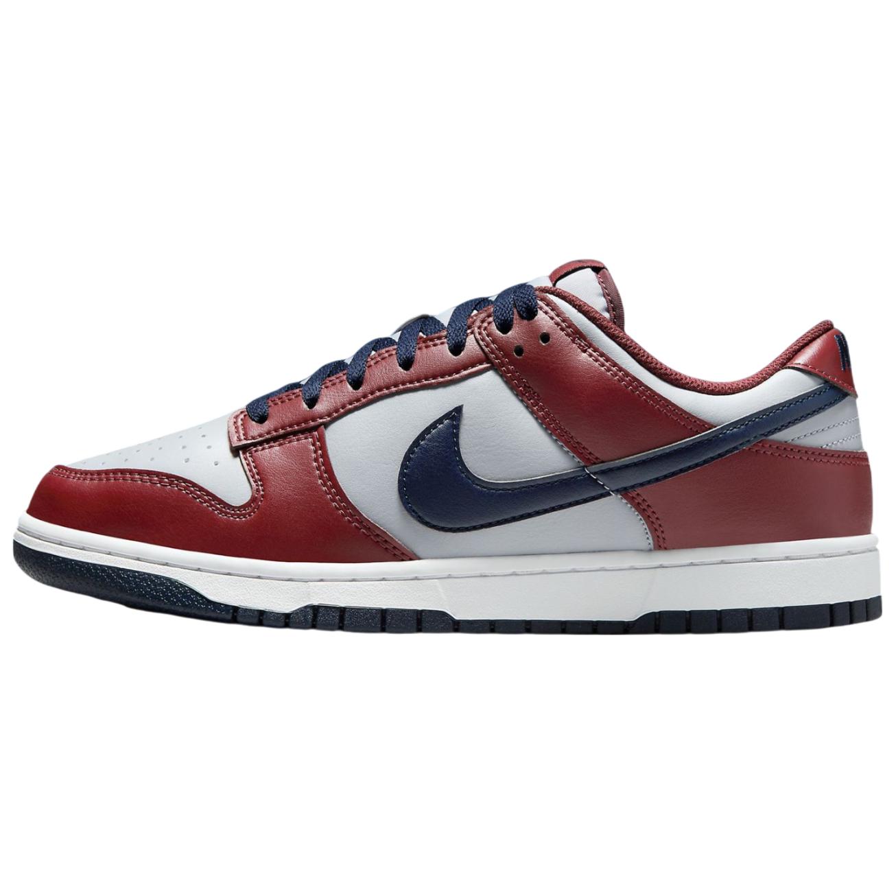 

New Nike Dunk Anti Slip Wear Resistant Low Top Skateboard Shoes Unisex Gray Red HF5441-003 46
