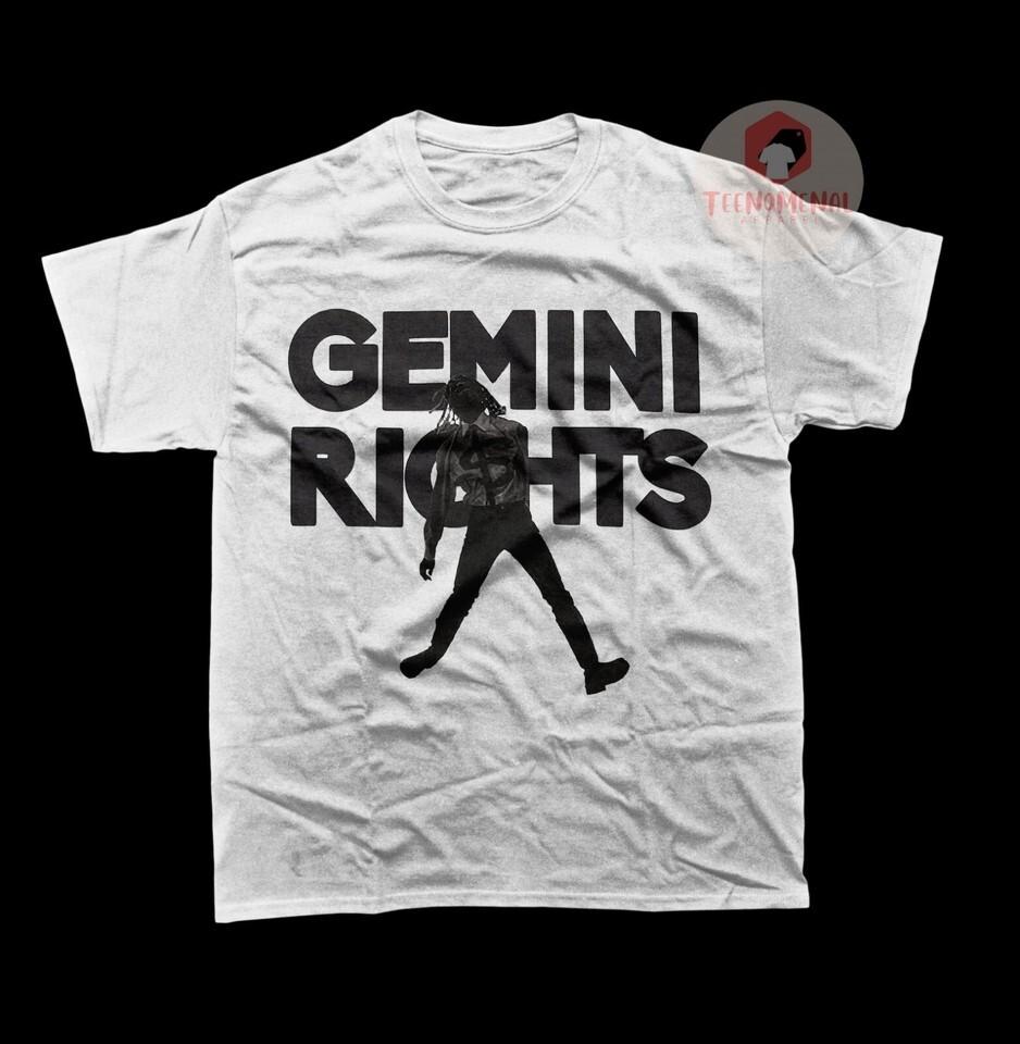 Steve Lacy Unisex T-Shirt - Gemini Rights Album Shirt - Music Graphic Tee For Gi XL
