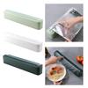 Cling Film Dispenser Wrapping Paper Cutter Home Kitchen Supply Reusable Household Food Wrap Cutter for Household Kitchen Wall
