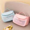 Waterproof Travel Makeup Bag Organizer with Hook - Portable Fragrance Style Handbag