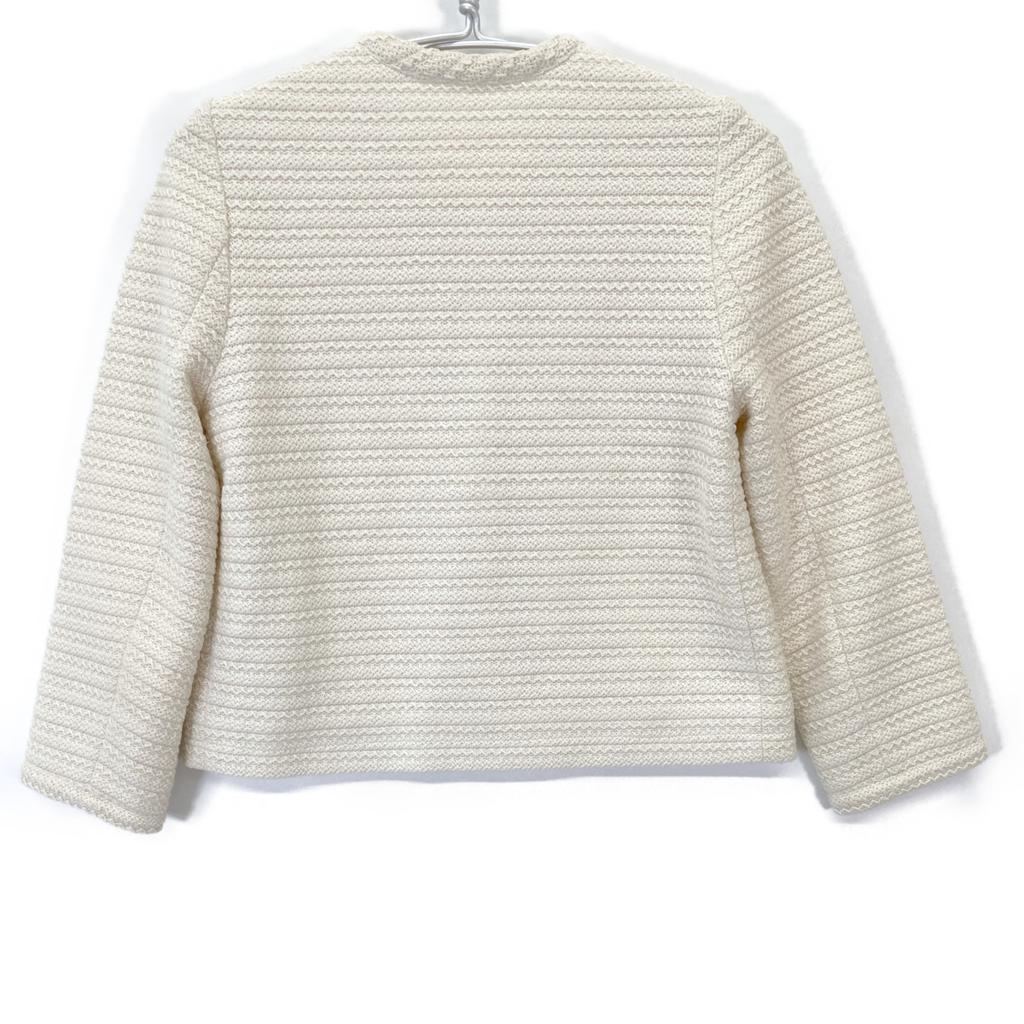 BALLSEY Off-white Gauze Russell No-collar Jacket Jacket 34 Off whiteUsed