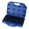 25Pcs Screw Extractor Set Alloy Steel Multifunctional Manual Broken Screw Remover Tool for Repair Maintenance