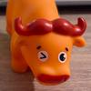 Squeaky Vinyl Animal Bath Toy for Toddlers Soft Water Play Figure Interactive Squeeze Toy for Baby Shower Fun Cute Floating Figurine for Pool Bathtub