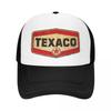 Pétrole Et Gaz Texaco Tshirt Classique Baseball Cap Fashionable Visor Custom Hat Women Caps Mens