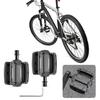 Light Weight Nylon Mountain Bicycles Pedals 3 Bearings Wide Flat Cycling Pedals Nonslip Road Bicycles Pedals Enduring