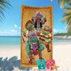 Beach Towel with Teenage Mutant Ninja Turtles Pattern - soft,absorbent,machine washable Lightweight&Modern,swimming,Travel Essentials