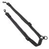 2 Dog Leash Black Nylon 360 Degree Swivel Reflective Dual Dog Walking Leash for Dog Outdoor Activity