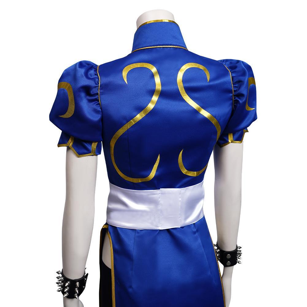 2024 Chun Li Cosplay Costume Anime Game Cosplay Costume Dress Outfit Women  Feamle Ladies Halloween Party Role Play Clothing SF Buy cheaply on Joom