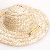 Yousheng Adjustable Cat Sun Hat Decorative Pet Accessory with Tie Retro Farmer Style Straw Hat for Cats And