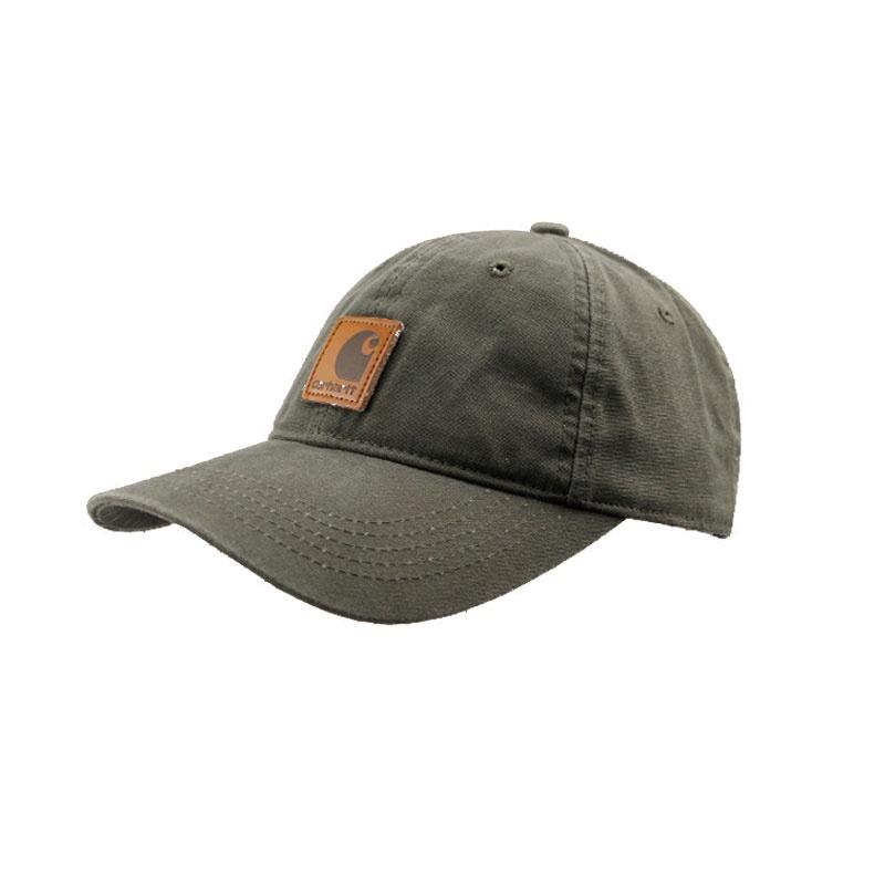 NovaGlade Carhartt canvas baseballpet voor heren, verstelbaar, reispet voor volwassenen, verkrijgbaar in diverse kleuren. groen