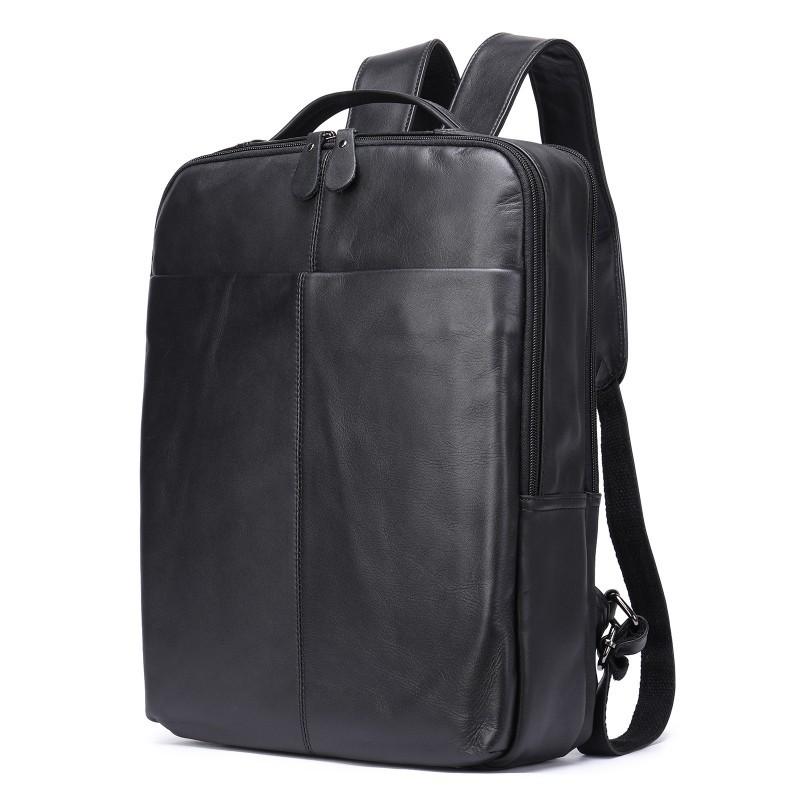 Real Cowhide Men s Leather Backpack Large Capacity Head Layer College Student Travel Bag