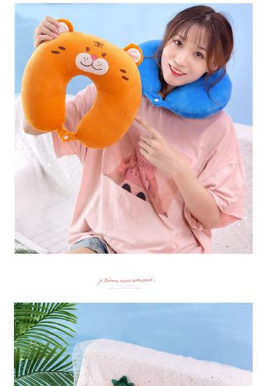 Animal Cartoon U-shaped Pillow - Cute Souvenir Gift for Kindergarten or Birthday