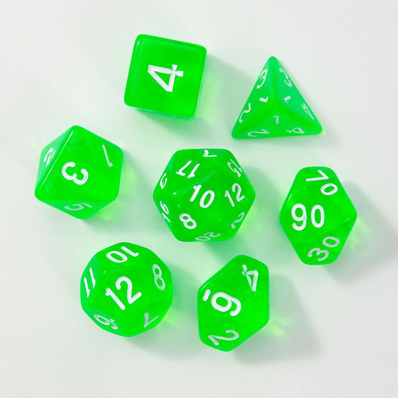 35/70pcs Multi Sided Dice Set with Bags Desktop Gaming Accessories RPG DND Role Playing Board Game Dice Multiple Colors TMZ