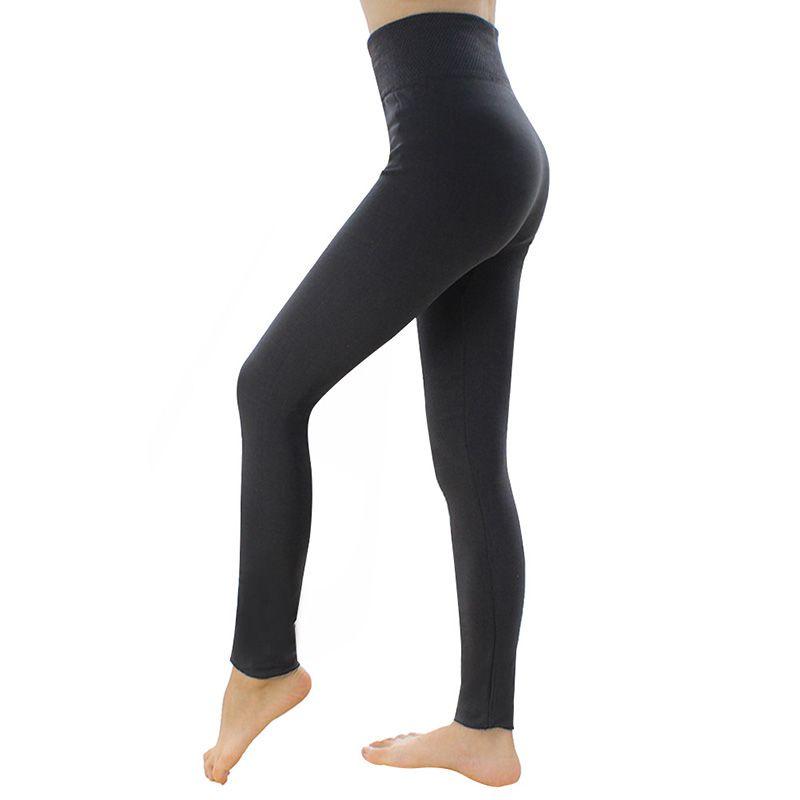 Fleece Lined Leggings For Women Winter Thermal Full Length High Waisted Supportive Pants