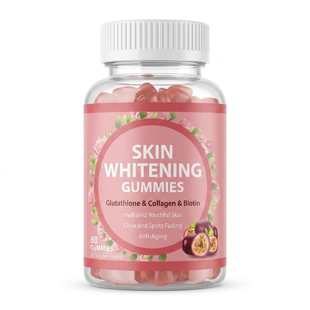 Hautaufhellende Gummibärchen, Enthält Kollagen & Biotin 1pack