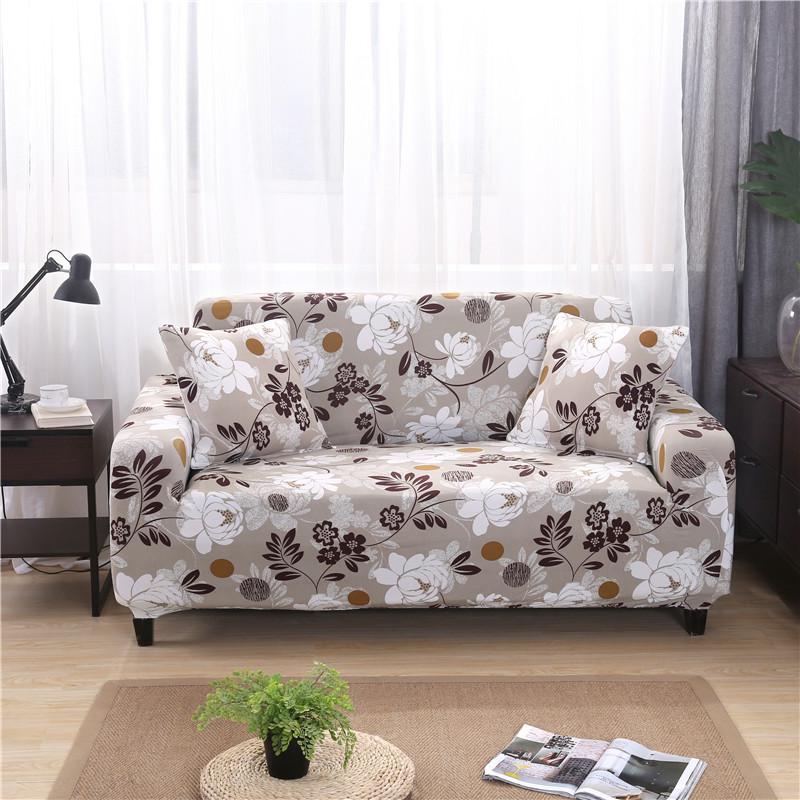 Elastic Universal Sofa Cover for Single, Double, or Three-Seat Sofas, All-Inclusive Cushion Protector.