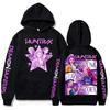 Sudadera con capucha gráfica Cazadores de Demonios Kpop Harajuku Mira Rumi Zoey Huntrix Estampado Jersey con capucha Hombre Mujer Regalo para fans Sudadera casual