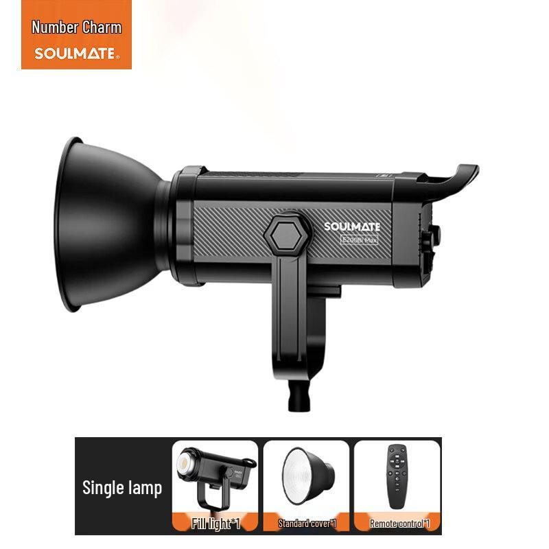 SOULMATE E300Bi Max 300W Bi-Color COB LED Video Light