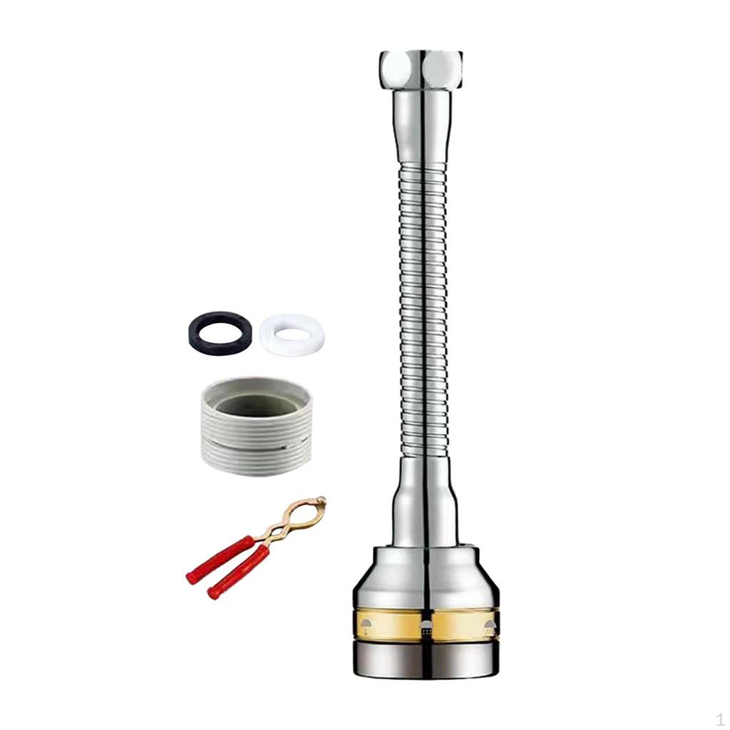 Adjustable Kitchen Faucet Sprayer with 360° Rotation