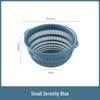 Three-Piece Kitchen Set: Vegetable Washing Basket, Drain Basket, and Fruit Plate