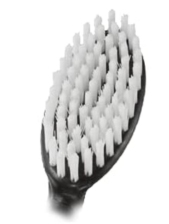 [Radius Flex Toothbrush] SDGs Sustainable Big Head Recyclable Biomass Waste Reduction Eco (WhiteYellow, Left-Handed)