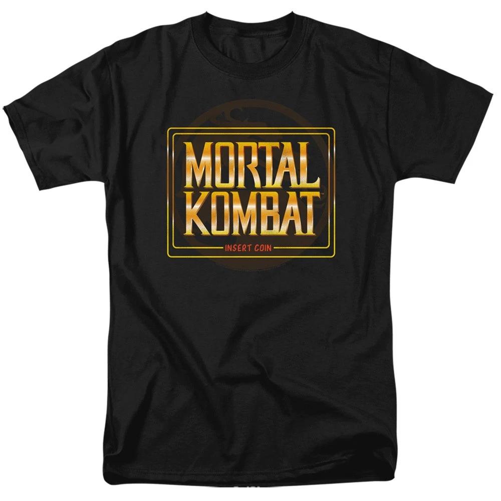 Mortal Kombat Klassic Insert Coin Adult T-Shirt XXL