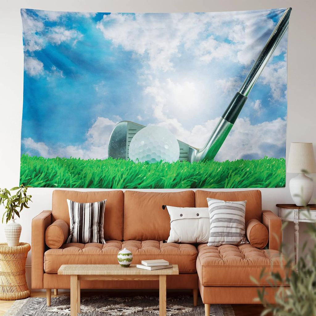 Pink Purple Cloud Scenery Tapestry Office Living Room Tapestry Home Wall Decoration Tapestry