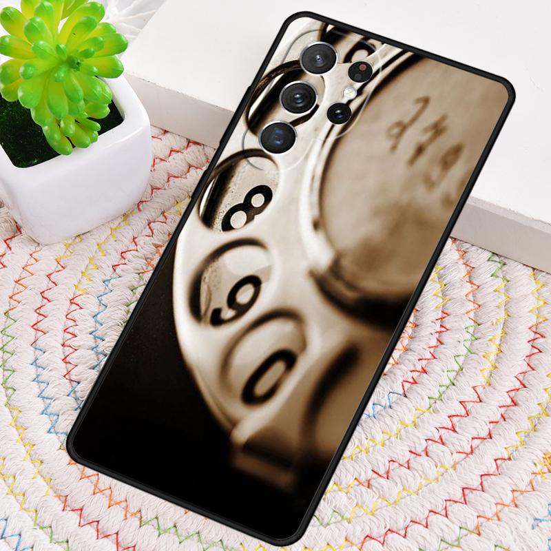 Retro Red Payphone Vintage Payphone Phone Case For Samsung Galaxy Note 10 Pro S26 S25 S24 S23 S22 Ultra Plus S21 FE S20 Cover