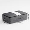 With Handle Under-bed Storage Bag Dust Proof with Large Transparent Window Foldable Storage Box Wear-resistant Large Capacity