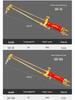 Industrial Grade Dual-Tube Cutting Torch G01-30/100/300 for Oxygen, Acetylene, or Propane Gas.