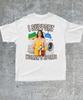 Unisex Ich Unterstütze Unisexs Sport T-Shirt Unisex Unisex Oversize Tee Streetwear Lässig Kurzarm Lustig Sarkastisch Humor Gen Z Humor