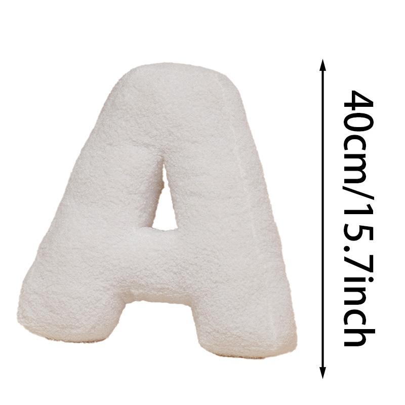 Cozy English Letters Pillow Sofa Cushion Living Room Decor 26 Letter Stuffed Doll Toy Kids Pillow Teaching Words Game Kid Toy