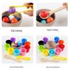 CPCE Educational Toys: Color Sorting and Recognition Set with Balls and Cups