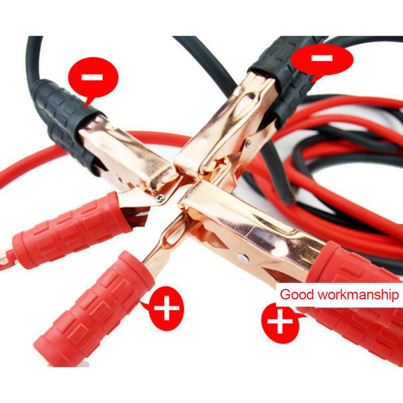Booster Heavy Leads Car 600amp Jump Starter Cable Car Battery Cables For Car Van Truck Battery Jumper Booster Line Copper Wire