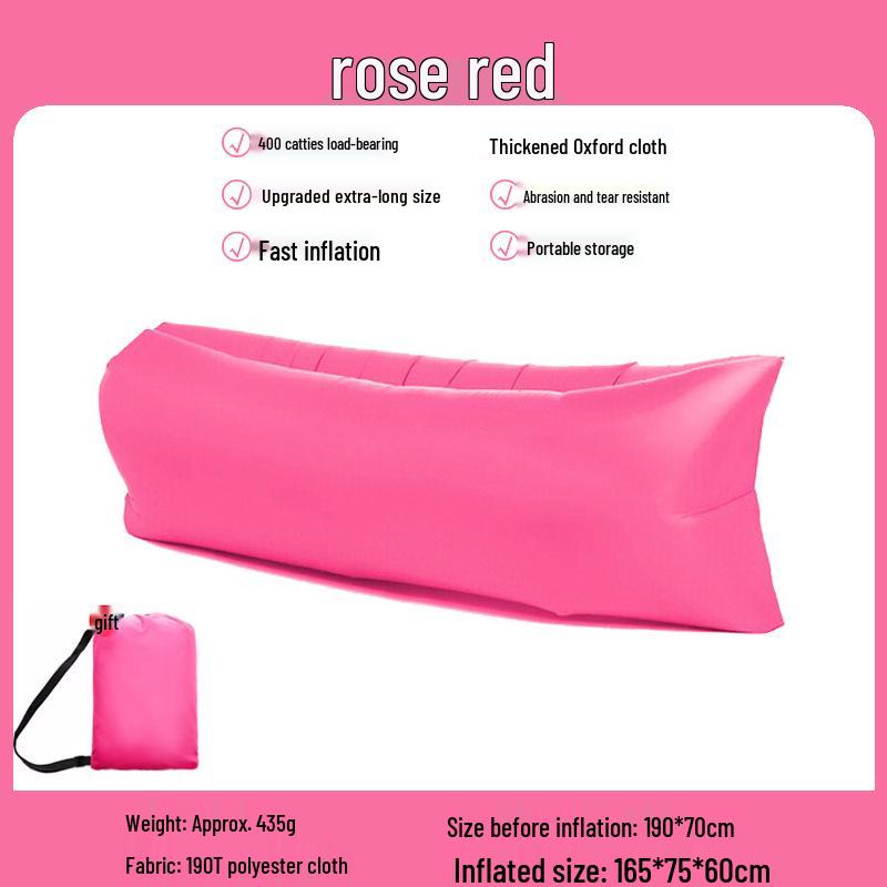 Aufblasbares Outdoor-Liegesofa - Tragbare Luftmatratze für Camping & Musikfestivals