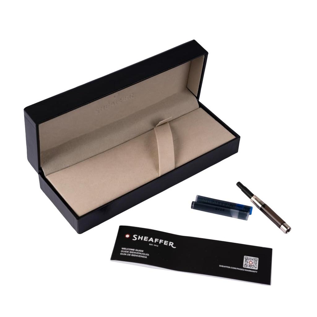 Sheaffer Fluted Gold Tone Cap and Ballpoint Pen Sagaris, Barrel, (e2947451)