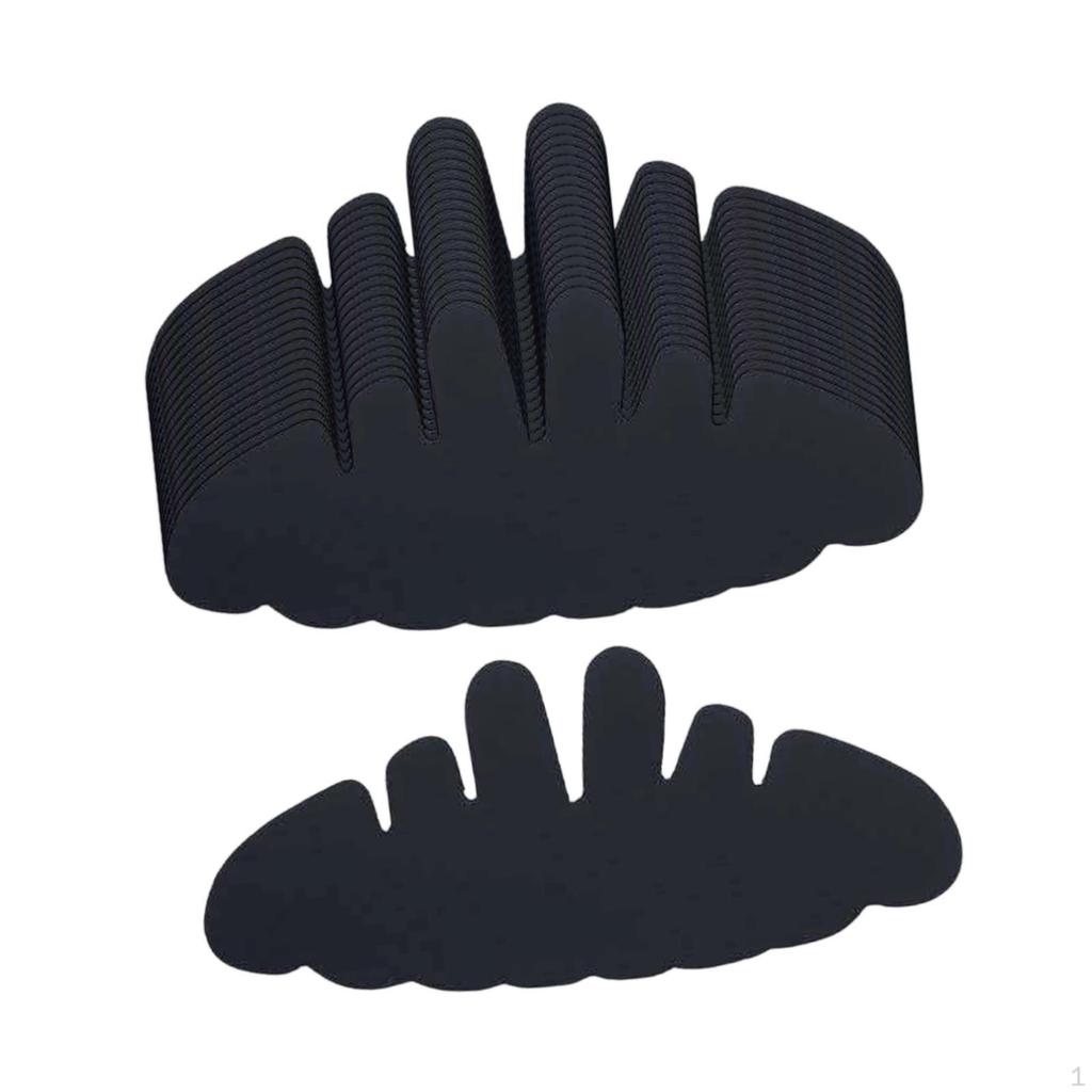20 Baseball Cap Inserts Made of Felt with Sweat-Resistant Lining, Soft Brim Support And Breathable