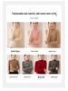 Women's Soft Cashmere Lychee-Pattern Knit Sweater - Half-High Collar, Slim-Fit, Perfect for Autumn and Winter Layers