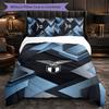 Lazio FC Themed Bedding 3Pcs Duvet Cover Set Decorative Bed Linen For Teen Room Home Decoration
