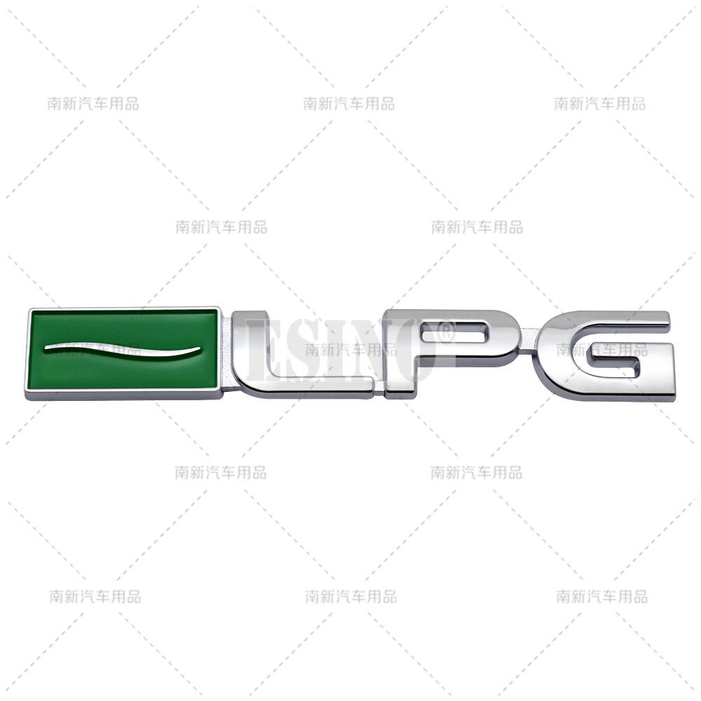 Car Styling 3D LPG Zinc Alloy Metal Adhesive Emblem Trunk Badge Fender Sticker Body Decal for Chevrolet Malibu Cruze Onix