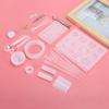 Silicone Casting Molds DIY Crystal Epoxy Mold Kit Crafts Necklace Pendant Making Tools