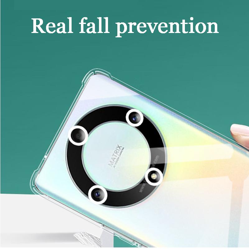 Shockproof Clear Case for Honor X9a RMO-NX1 Soft Silicone Transparent Back Covers for Honor X 9 A X9 9a Phone Protective Camera