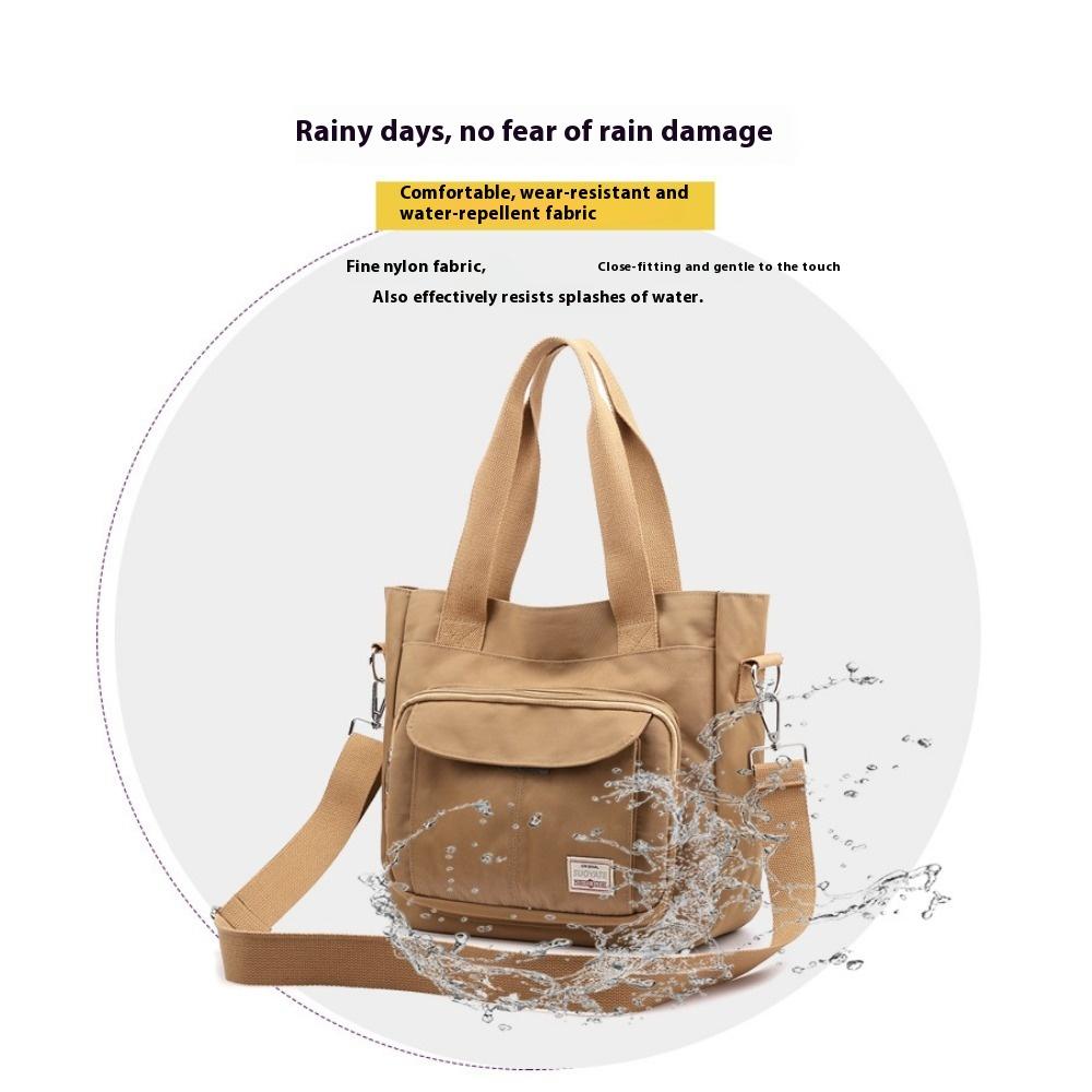 Women's Bag Mommy Large Capacity Shoulder Portable Outdoor Messenger Bag Double Shoulder Nylon Shoulder Bag