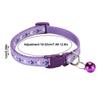 Pet Bell Collar Cat Collar Dog Collar Breakaway Safety Buckle Heart Arrow Design for Small Dogs & Cats Cute Kitten Puppy Gift