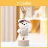 Adorable Plush Teddy Bear Keychain Cute Stuffed Animal Doll For Bag Accessories